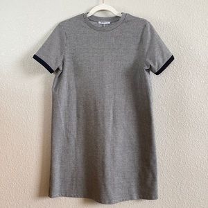 ZARA Striped T-Shirt Dress